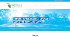 Desktop Screenshot of continentalrecyclingusa.com